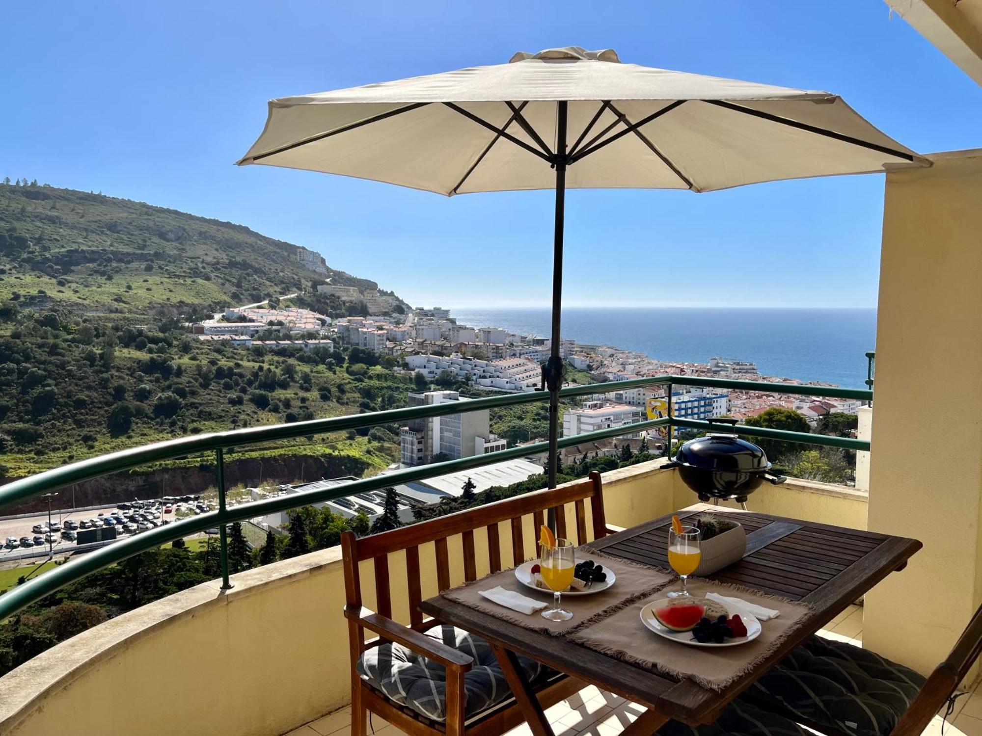 Апартаменты Casa Do Mar - Sea View - Wifi - Barbecue Сесимбра Экстерьер фото